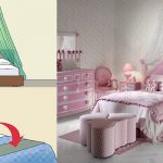 تزیین تخت خواب