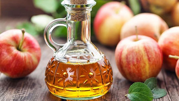 خوراکی های مفید در درمان اسهال - سرکه سیب