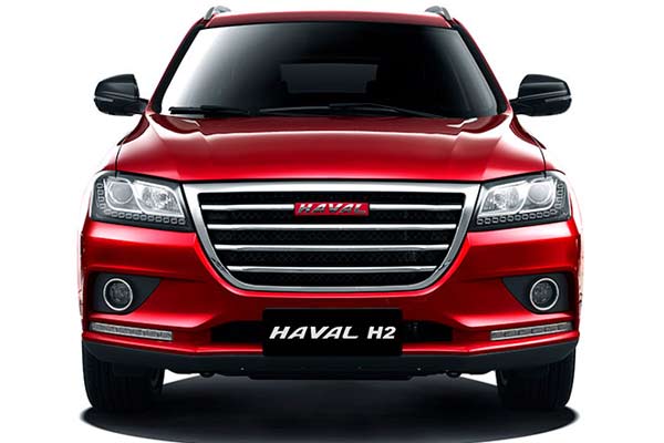 نمای جلو خودرو Haval H2