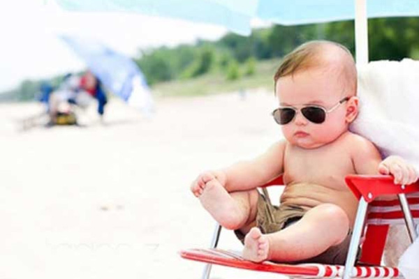 ضد آفتاب برای نوزادان