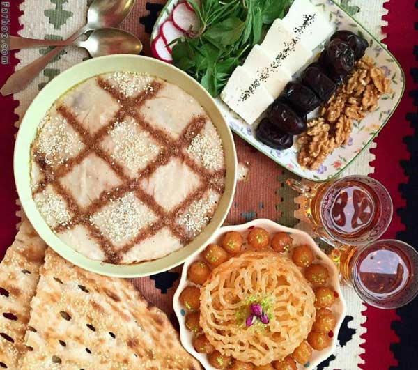 پیش غذا در ماه رمضان - پیش غذا برای ماه رمضان