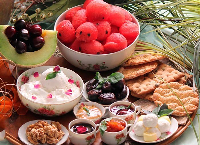 تنوع غذا در ماه رمضان