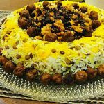 عدس پلو با سویا