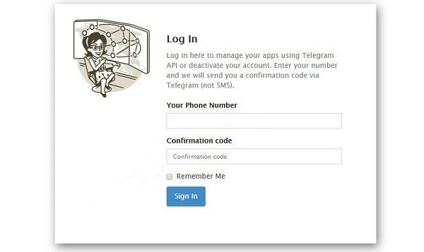 روش دوم برای حذف اکانت تلگرام طلایی