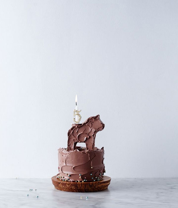 کیک شکلاتی شیک برای تولد پسر