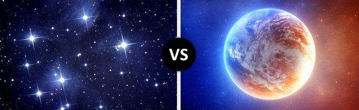 تفاوت سیاره و ستاره