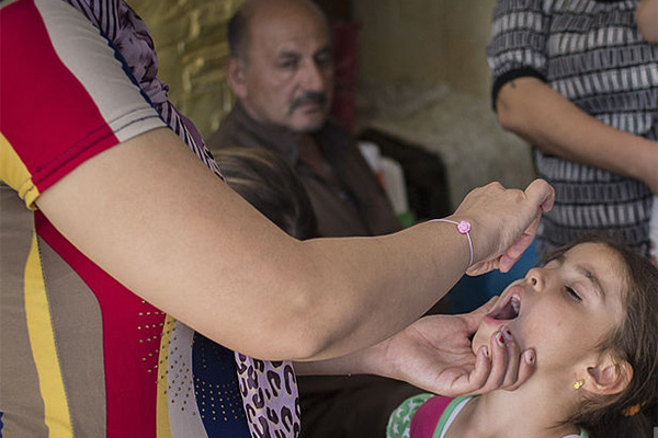 واکسیناسیون فلج اطفال