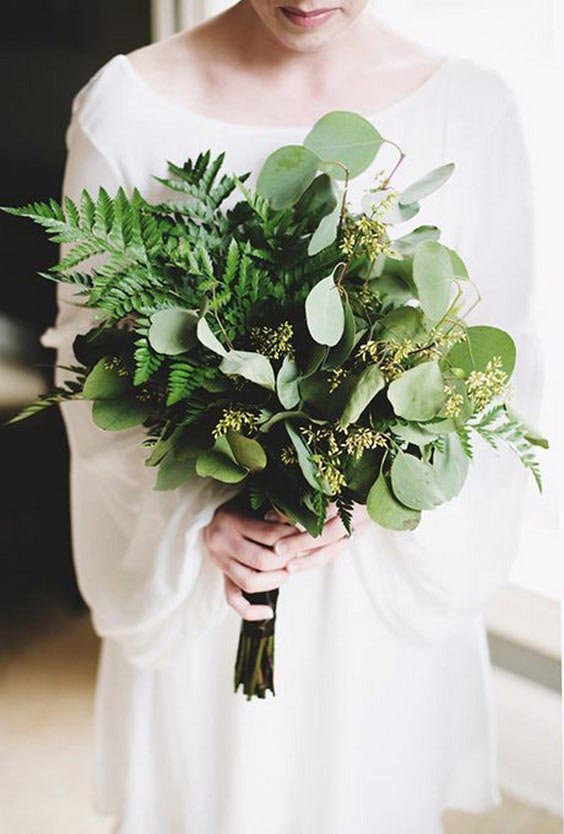 دسته گل عروس روستیک سبز، دسته گل عروس جدید
