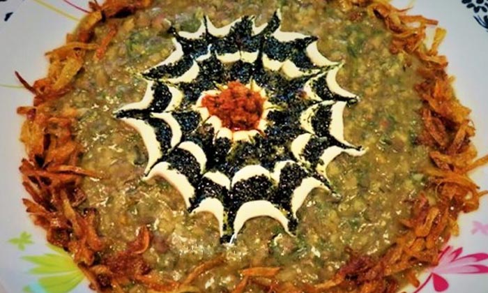 طرز تهیه شله قلمکار نذری طرز تهیه شله قلمکار نذری