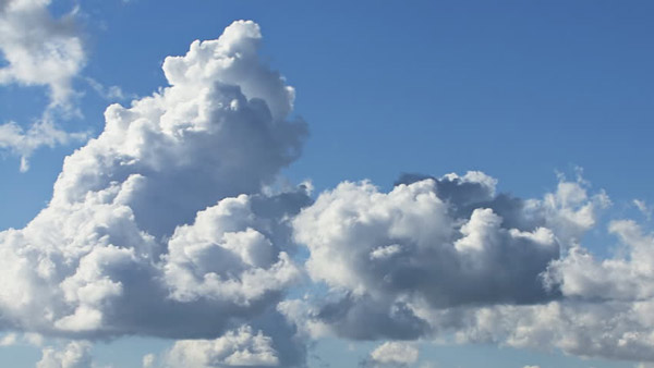 انواع ابرها - کومولوس 