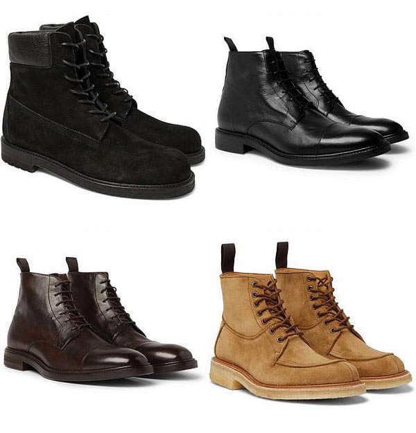 راهنمای جامع خرید و انتخاب انواع بوت مردانه، Lace-Up Boots