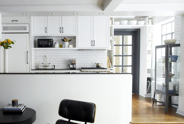 مدل قفسه کابینت، ۱۰ ایده برای یک آشپزخانه تمام عیار!