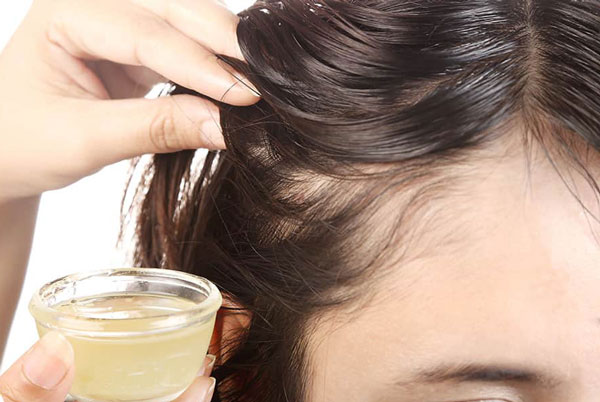 استفاده از روغن بنفشه در ریشه مو برای رفع ریزش مو یا روغن داغ کردن