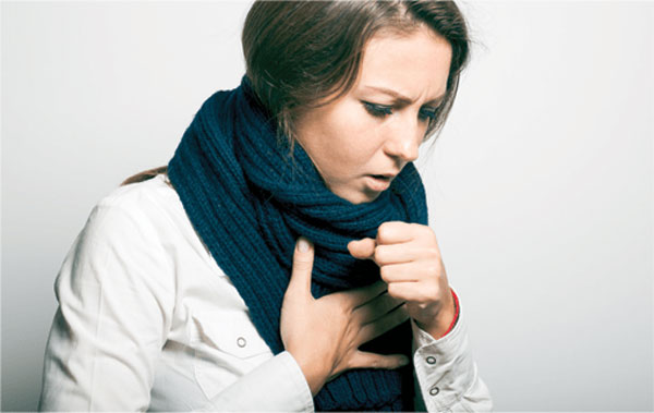 طبع سرفه‌ها در عفونت ریه، سرفه ها می‌توانند سرد و گرم یا خشک و تر باشند.