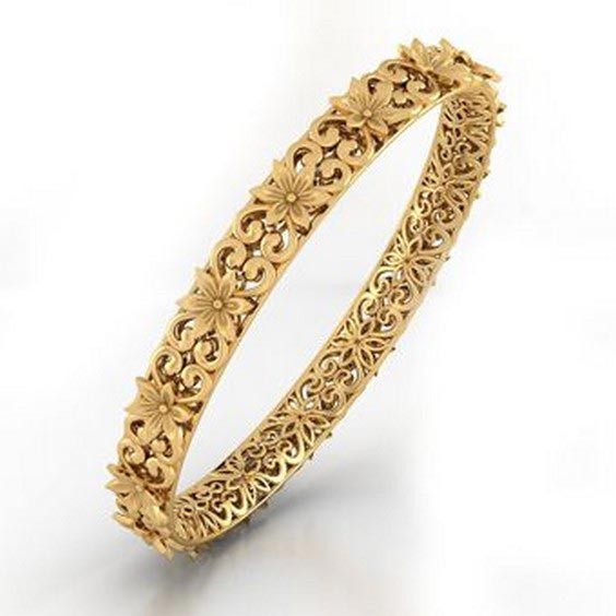 مدل دستبند طلا سفید جدید