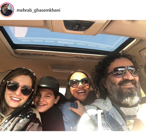 طنز خانوادگی مهراب قاسم خانی در اتومبیل