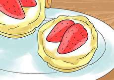 طرز تهیه تارت توت فرنگی