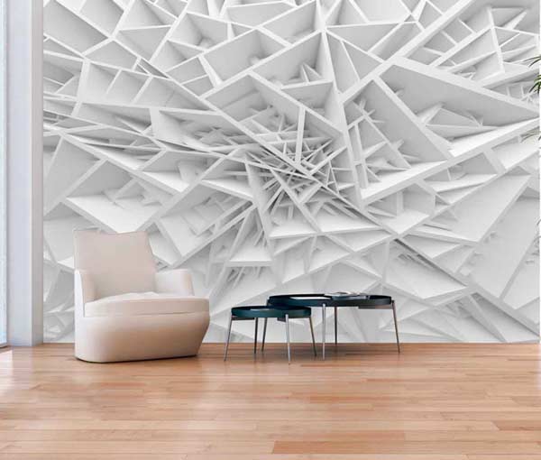 مدل کاغذ دیواری سه بعدی مدرن