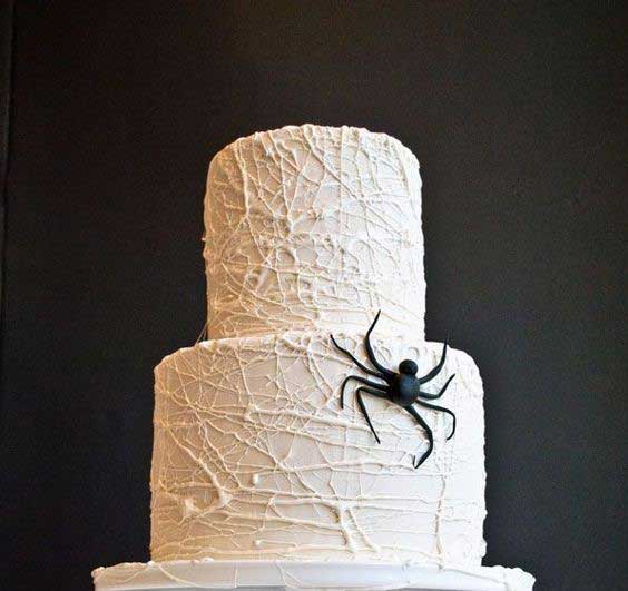 کیک عنکبوتی مخصوص هالووین