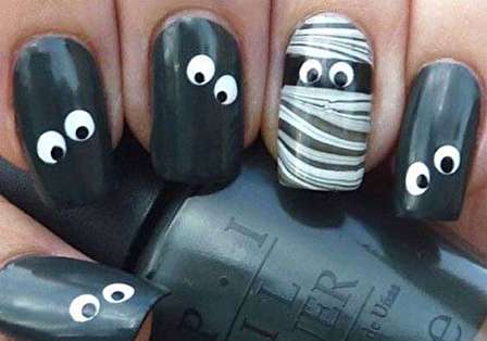 طراحی ناخن برای هالووین