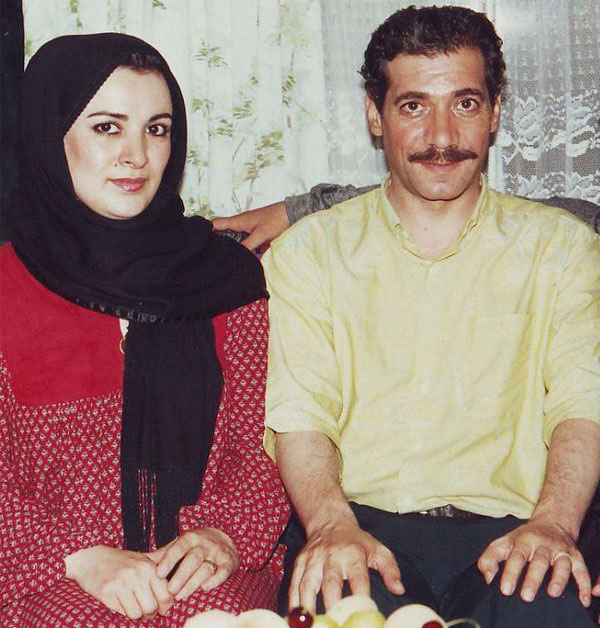 حسین محب اهری و همسرش فرحناز منافی