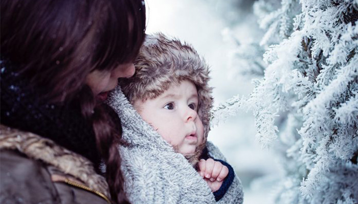 مراقبت از نوزاد در زمستان  