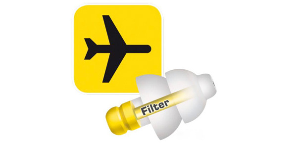 گوش‌گیر فیلتردار برای گرفتگی گوش در هواپیما