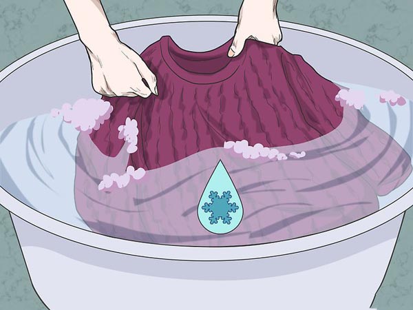 شستشوی لباس با آب سرد