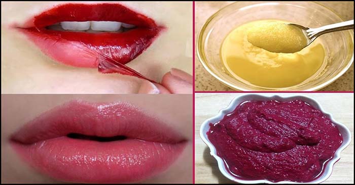 ماسک لب خانگی ماسک لب خانگی