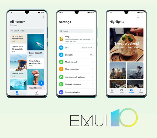 به‌روزرسانی EMUI 10، رابط کاربری جدید هوآوی از مرز 10 میلیون دستگاه عبور کرد