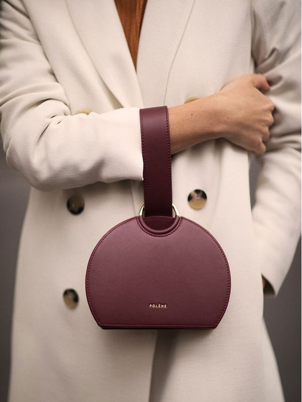 جدیدترین مدل کیف دستی زنانه گرد چرمی
