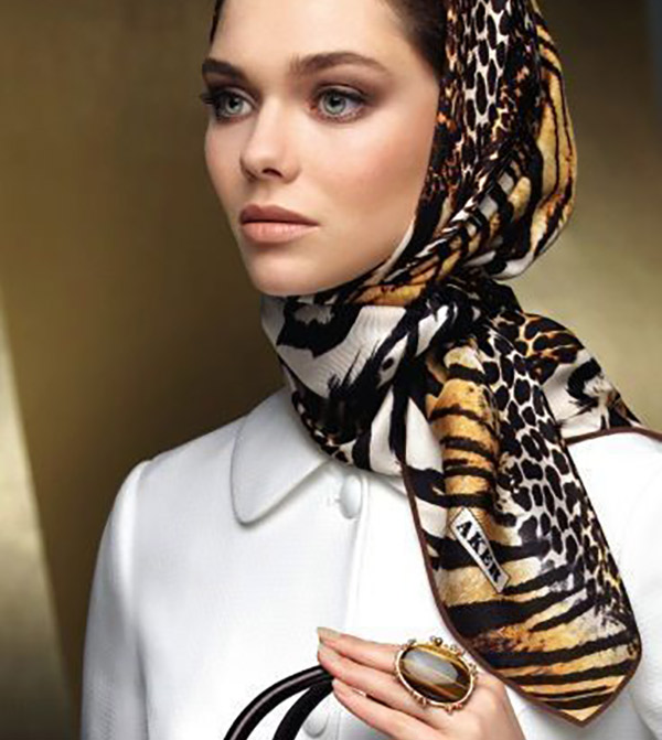 روسری ابریشمی ترکیه ای