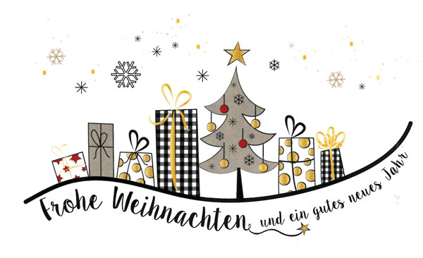 پیام تبریک کریسمس به آلمانی به صورت عکس نوشته