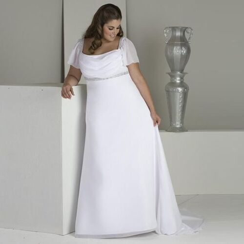  لباس عروس شیک و ساده برای افراد چاق 
