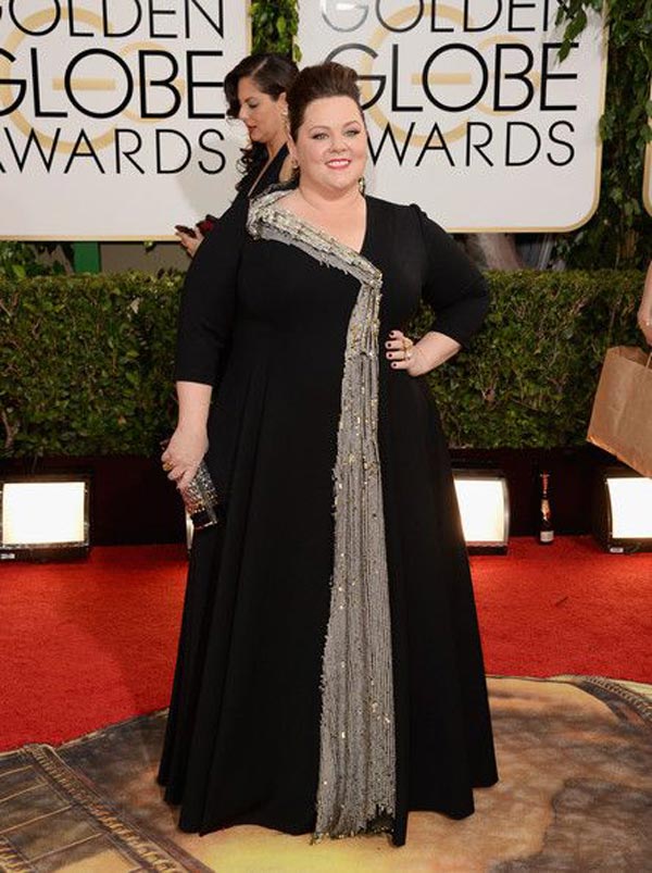 مدل لباس مجلسی پوشیده برای افراد چاق