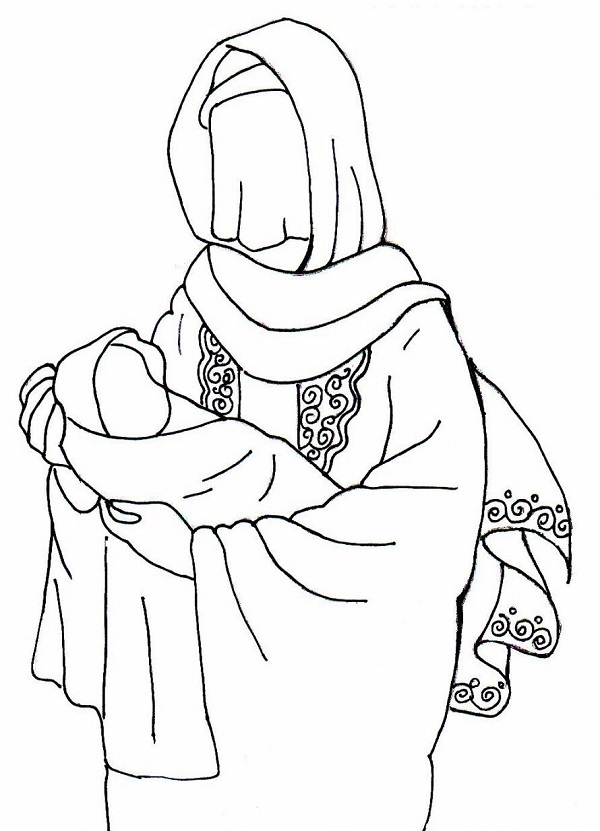نقاشی فاطمه زهرا