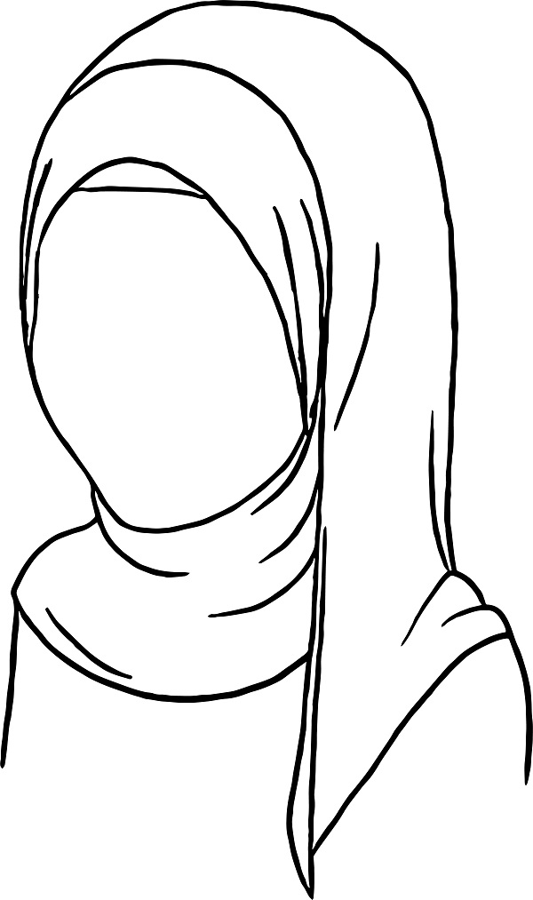 نقاشی حجاب اسلامی
