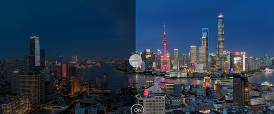 ثبت تصویر زیبا در تاریکی شب با گوشی Huawei Y9s