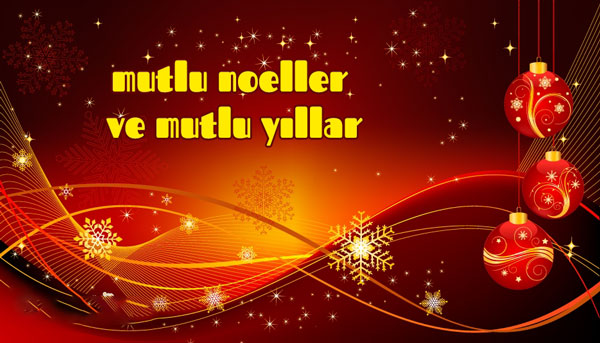 پیام تبریک کریسمس به زبان ترکی استانبولی