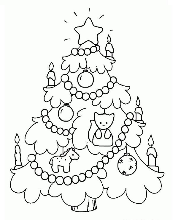 تزئین درخت کریسمس