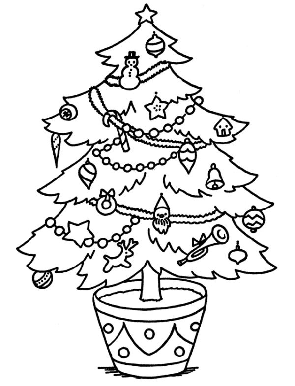 نقاشی کریسمس آسان