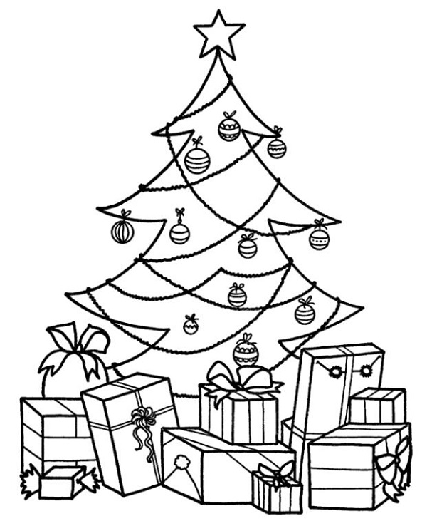 نقاشی کریسمس آسان