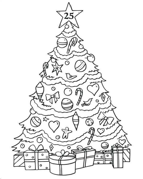 درخت کریسمس و کادو