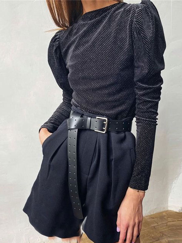 جدیدترین مدل بلوز مجلسی لمه دار شاینی 