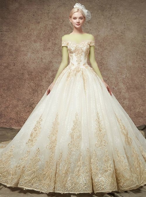 مدل خاص لباس عروس پفی