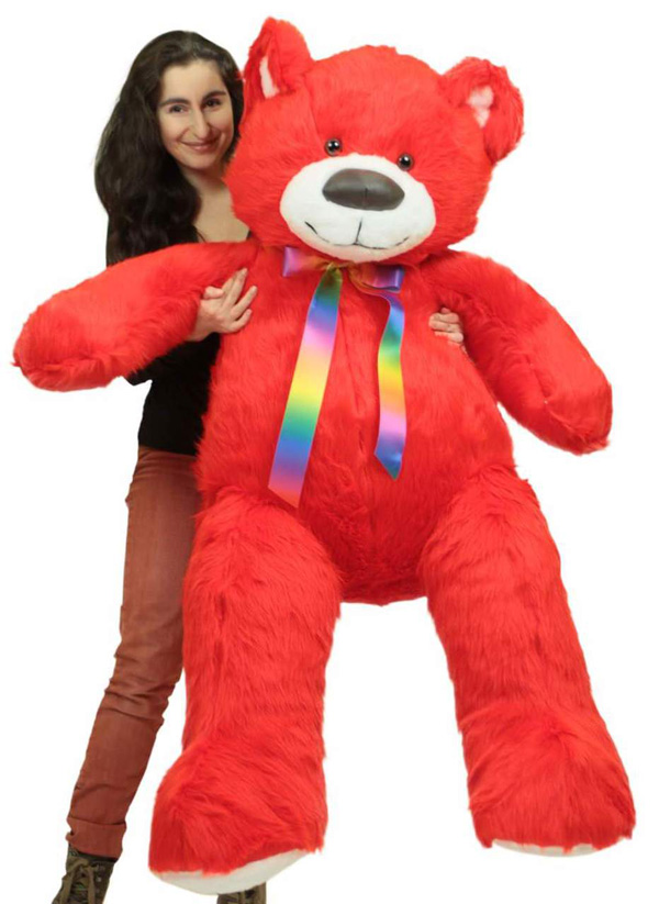 عروسک خرس برای کادوی ولنتاین دخترانه