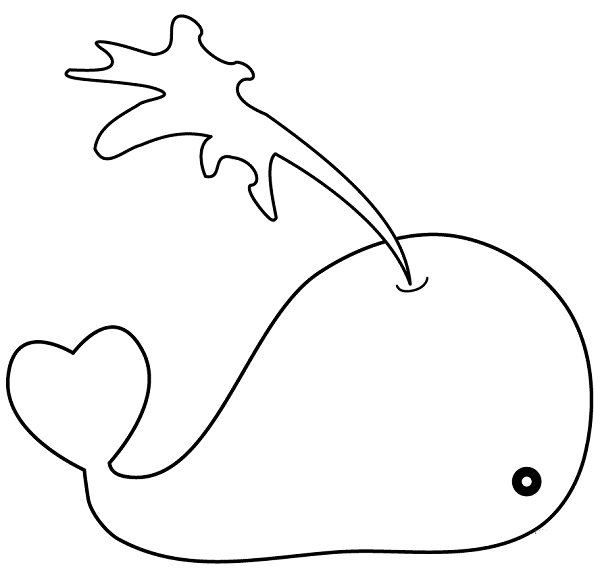 نقاشی نهنگ با اشکال هندسی