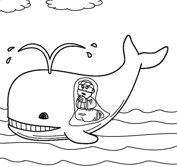 نقاشی نهنگ و یونس