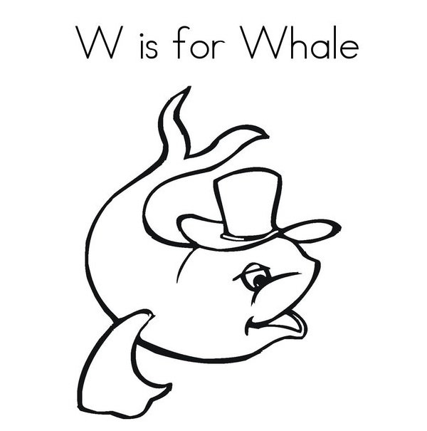 نقاشی نهنگ به انگلیسی