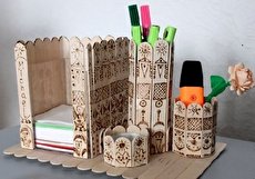 ساخت جامدادی با چوب بستنی؛ یک کاردستی زیبا به همراه ۵ ایده